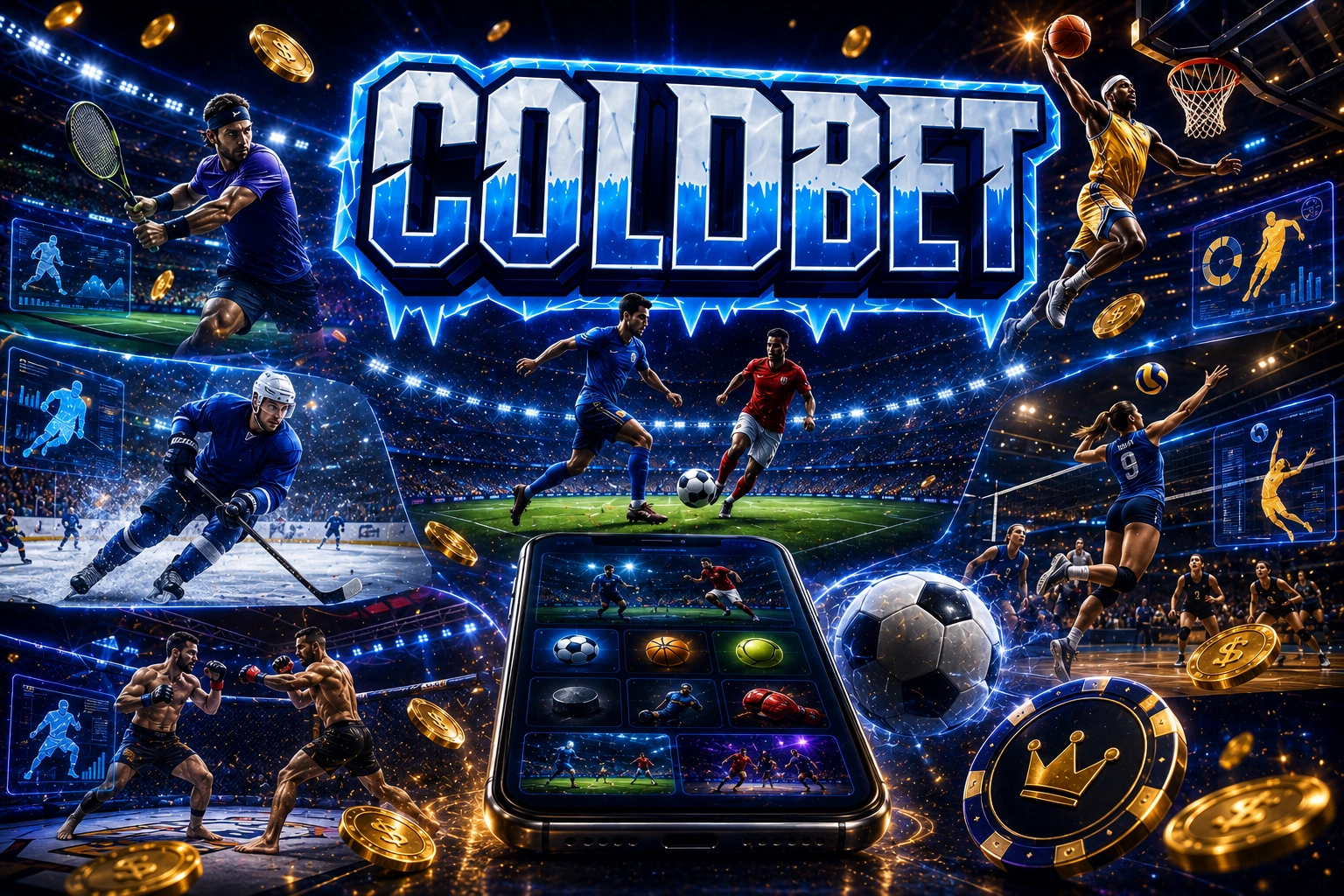 ColdBet Apostas Desportivas — Futebol, Ténis, Basquetebol ao vivo
